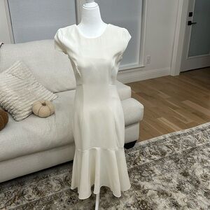 Amanda Uprichard Evalina flounce dress!